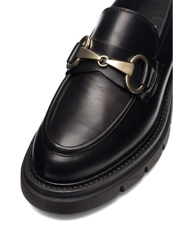 GINO ROSSI Gino Rossi Loafersy GRACE-I23-26370PE Czarny