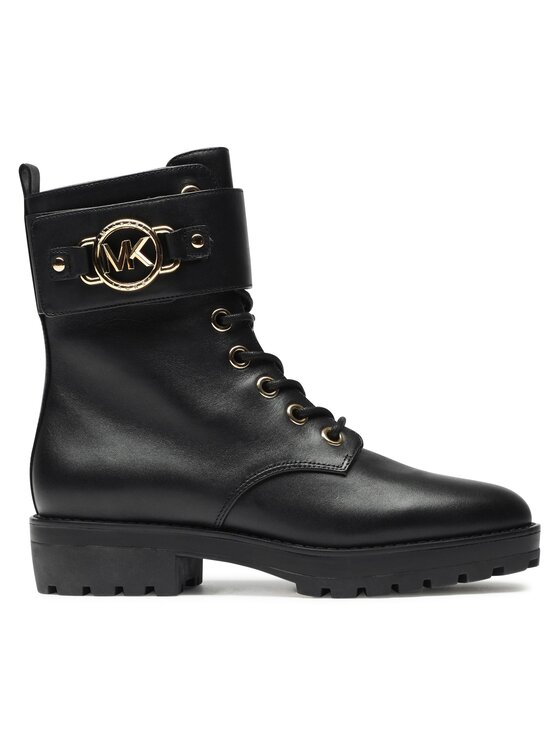 MICHAEL Michael Kors MICHAEL Michael Kors Ghete Rory Lace Up 40F3ROFE8L Negru