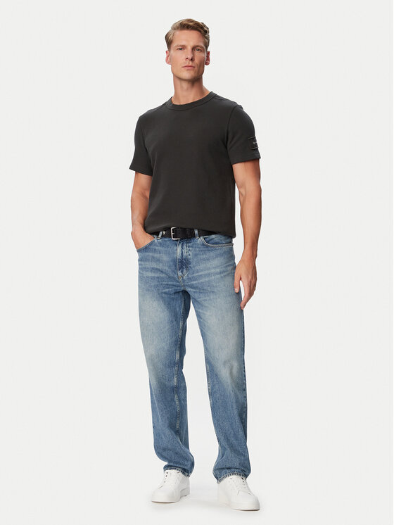 Calvin Klein Jeans Calvin Klein Jeans T-shirt LV04RJ208G Marrone scuro Regular Fit