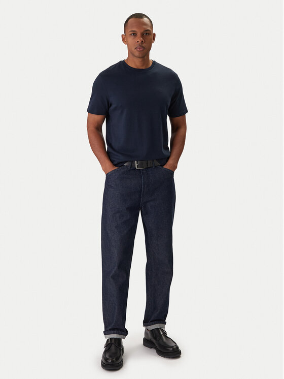 Calvin Klein Calvin Klein T-Shirt LV04LB275G Granatowy Regular Fit