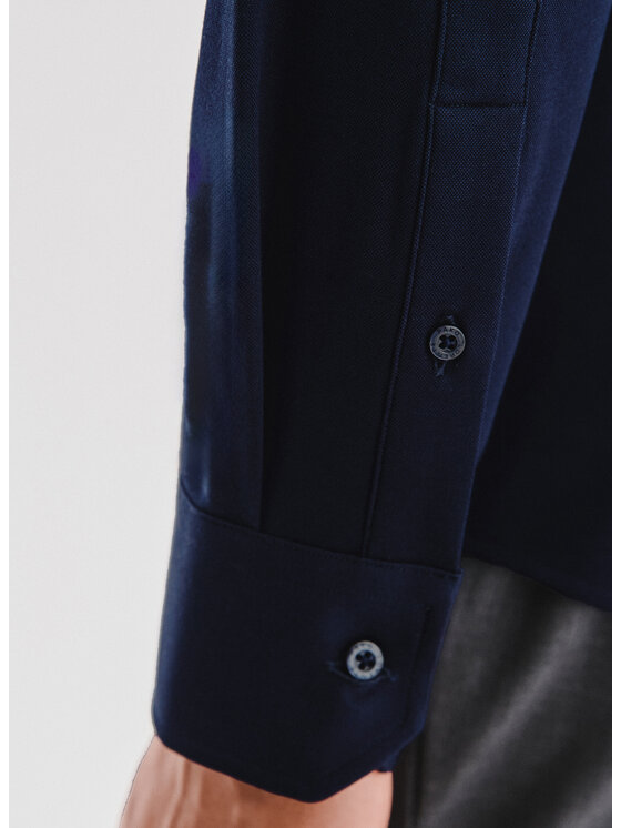 Pako Lorente Pako Lorente Koszula P25WF-1X-009 Granatowy Slim Fit
