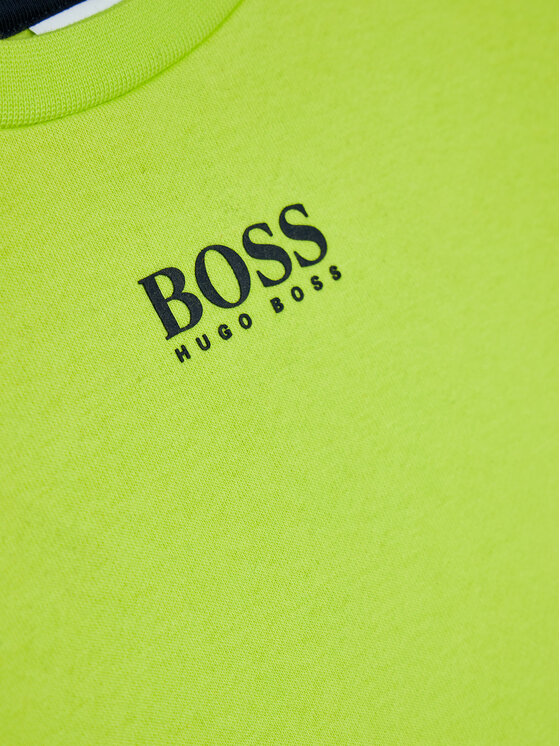 Boss Boss Bluză J25G63 D Verde Regular Fit