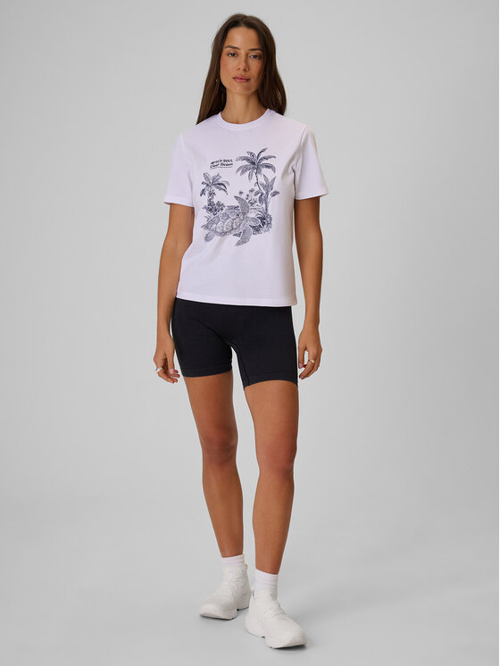 4F 4F T-Shirt OCEANS KEEPERS Biały Regular Fit