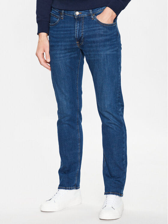 Lee Jeans hlače Daren Zip Fly L707NLC07 Modra Regular Fit
