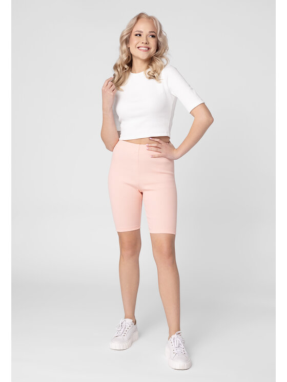 LAURELLA LAURELLA Kalhoty z materiálu LAURELLA 3UL016440 Oranžová Regular Fit