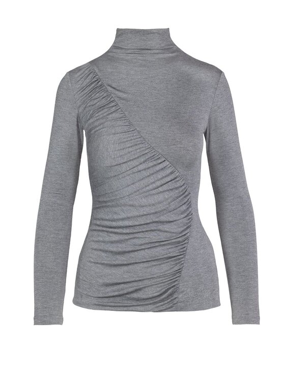 BENU BENU Blusa AW25 Grigio Regular Fit