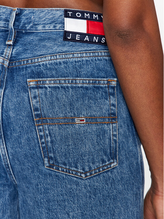 Tommy Jeans Tommy Jeans Traperice Claire DW0DW16653 Plava Wide Leg