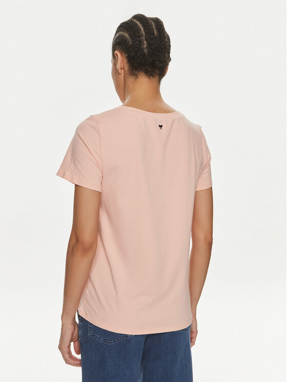 Weekend Max Mara Weekend Max Mara T-Shirt Multif 2415971042 Różowy Regular Fit