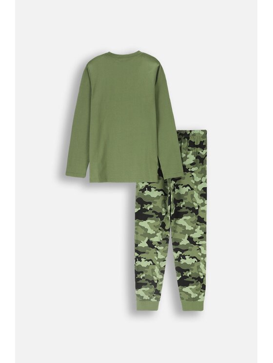 Coccodrillo Coccodrillo Piżama ZC4448106PJS-027 Khaki Regular Fit