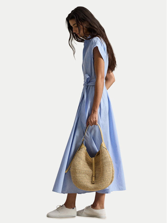 Polo Ralph Lauren Polo Ralph Lauren Haljina košulja 211A96363001 Svijetloplava Regular Fit