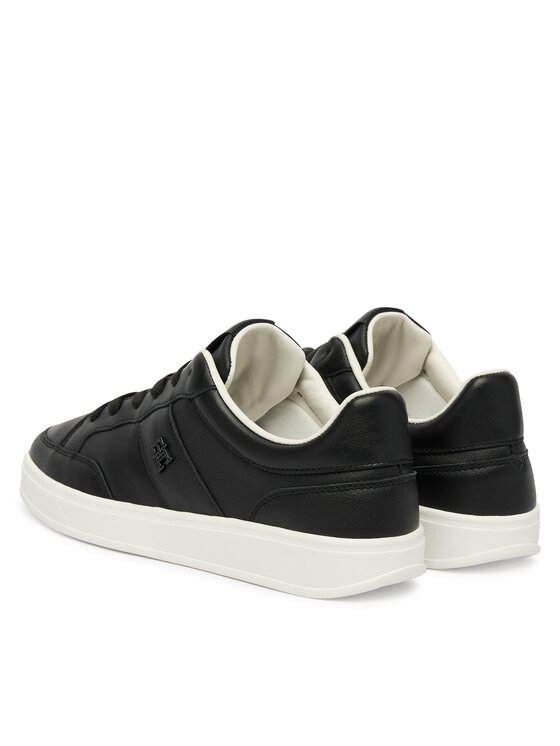 Tommy Hilfiger Tommy Hilfiger Snīkeri Th Heritage Court Sneaker Ltr FW0FW09028 Melns