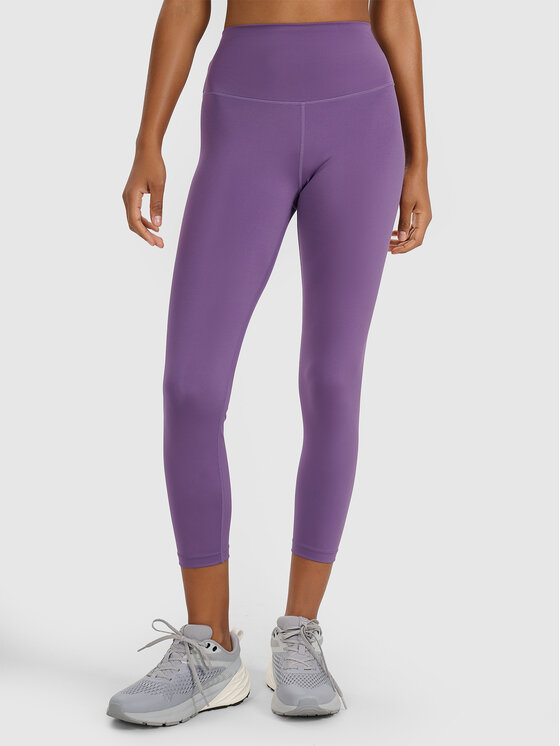 4F 4F Legginsy MULTI ACTIVE Różowy ciemny Slim Fit