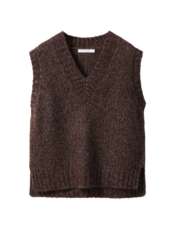 TATUUM TATUUM Kamizelka NUTI Brązowy Classic Fit