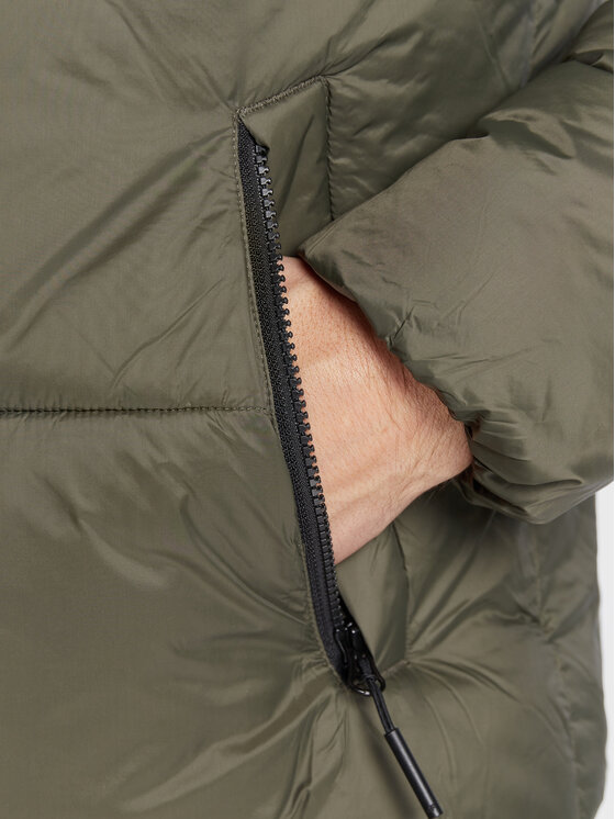4F 4F Zimní bunda H4Z22-KUMP005 Zelená Regular Fit