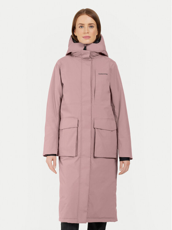 Didriksons Didriksons Parka Leya 504846 Ružičasta Relaxed Fit
