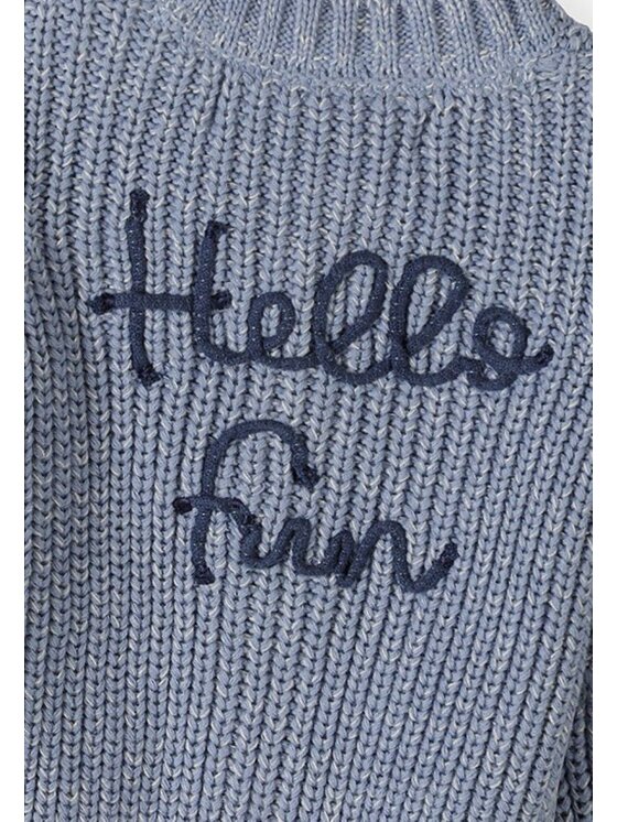 minoti minoti Kardigan 31BABYKNIT2 Niebieski Regular Fit