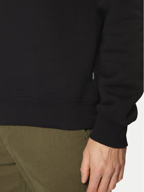 Guess Jeans Guess Jeans Sweatshirt M4YQ17 K9V31 Schwarz Regular Fit