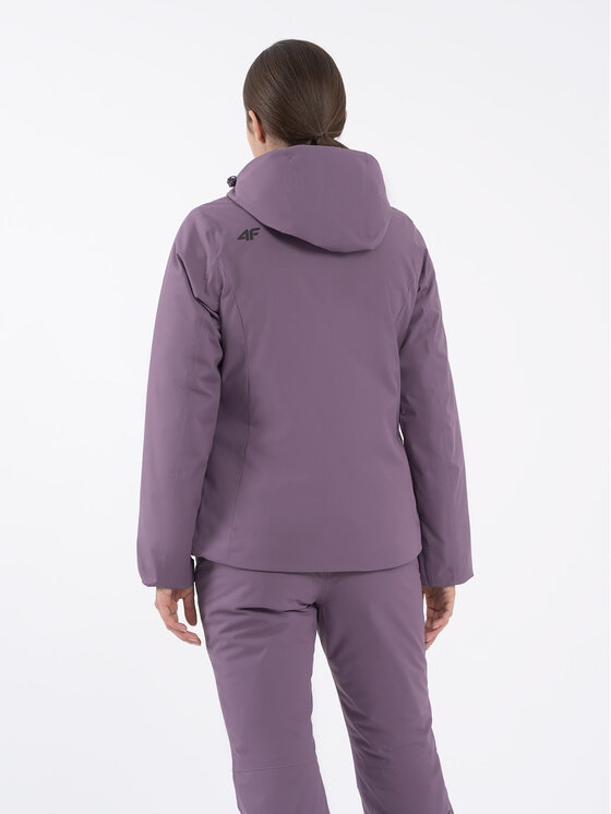 4F 4F Skijacke 4FAW23TJACF120 Violett Regular Fit