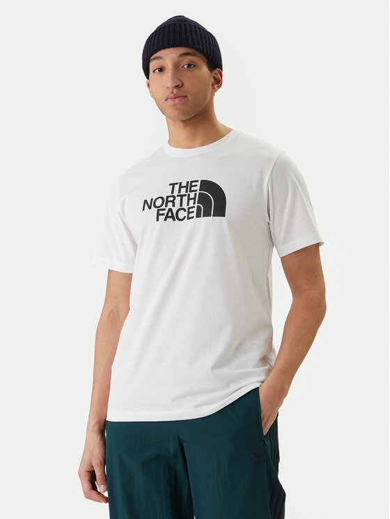 The North Face The North Face Тишърт Evolution Half Dome NF0A8B6J Бял Regular Fit