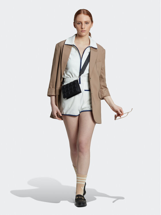 adidas adidas Комбінезон Towel-Terry HT5937 Білий Loose Fit