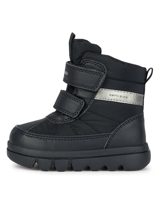 Geox Geox Μπότες Χιονιού B Willaboom Boy B Ab B365BG 0FU54 C9999 M Μαύρο