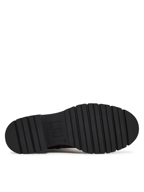 Tommy Jeans Tommy Jeans Ботуши Tjw Stretchy Long Shaft Boot EN0EN02828 Кафяв