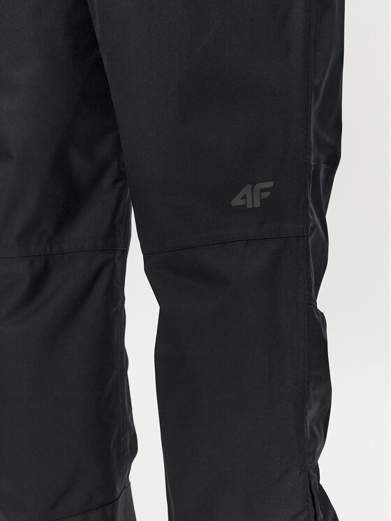 4F 4F Spodnie narciarskie 4FAW23TFTRM361 Czarny Regular Fit