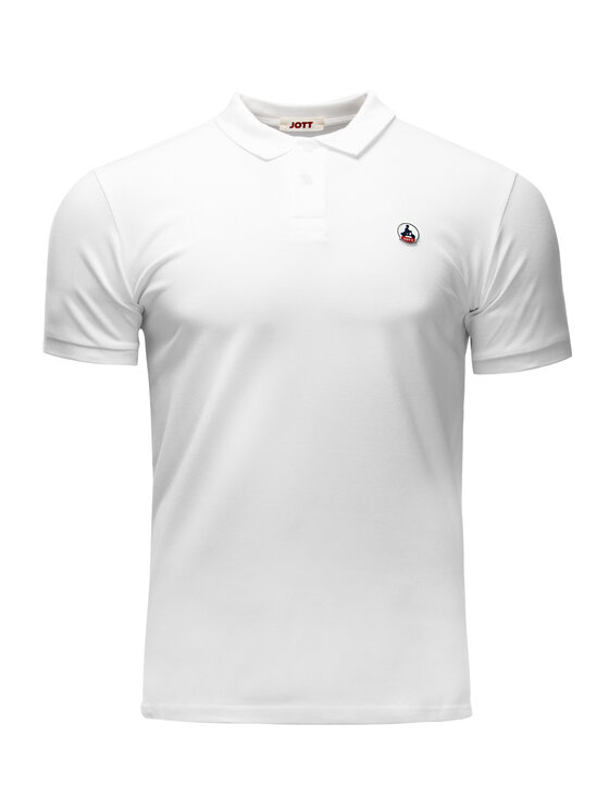 Jott Jott Polo SS23MPOL10-901_L Biały Regular Fit