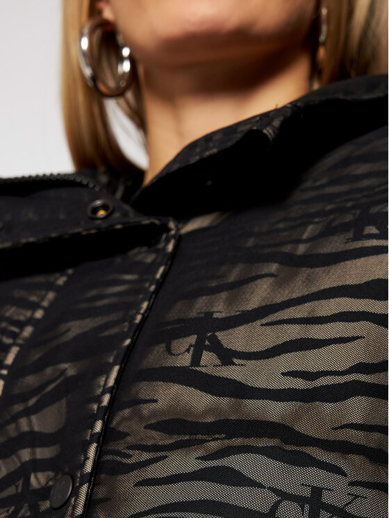 Calvin Klein Jeans Giubbotto piumino Zebra J20J214853 Nero Regular Fit •  Modivo.it