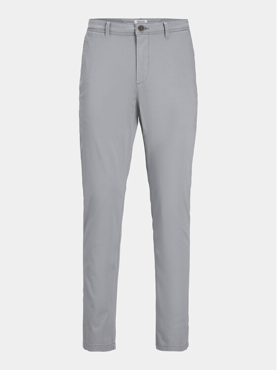 Jack&Jones Jack&Jones Chinosy Marco 12150148 Szary Slim Fit