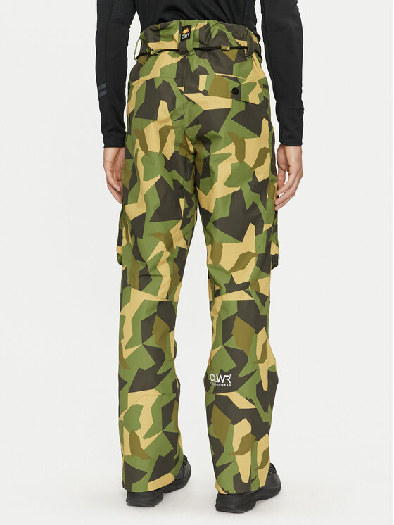 Colourwear Colourwear Skijaške hlače Flight Pants 7010300 Zelena Regular Fit
