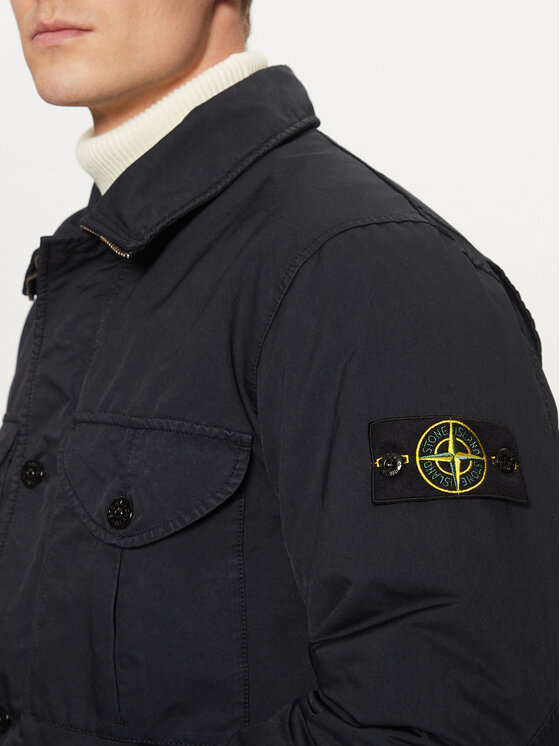 Stone Island Stone Island Prechodná bunda 811541749 Tmavomodrá Regular Fit