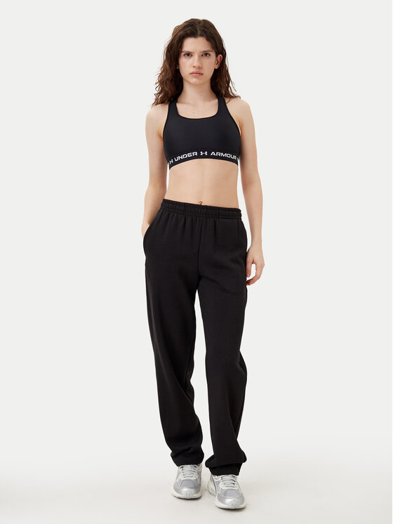 Under Armour Under Armour Sport melltartó Crossback Mid Bra 1361034 Fekete