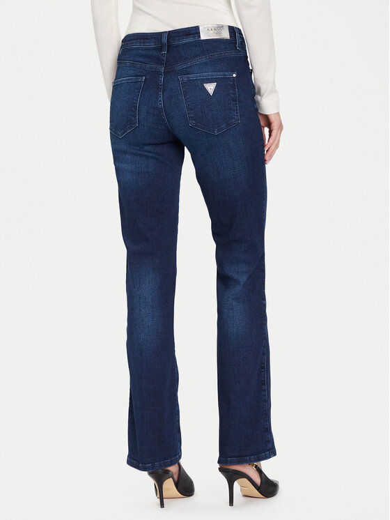 Guess Guess Jeansy W5BA15 D0791 Niebieski Straight Fit