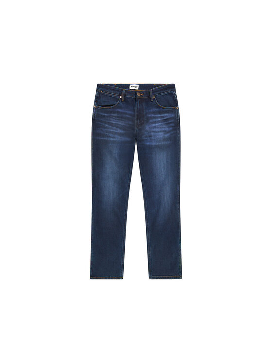 Wrangler Wrangler Jeansy 112360405 Granatowy Straight Fit