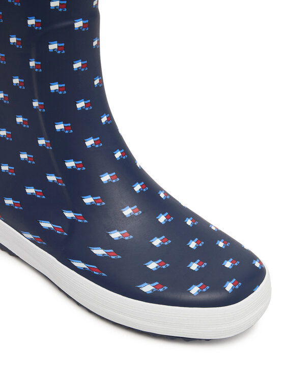 Tommy Hilfiger Tommy Hilfiger Holínky Rain Boot T3XC-33922-1846 D Tmavomodrá
