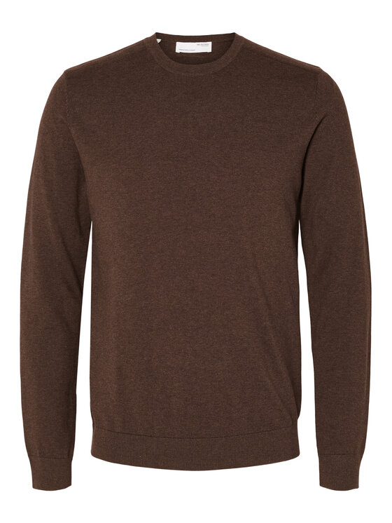 Selected Homme Selected Homme Džemper 16074682 Smeđa Regular Fit