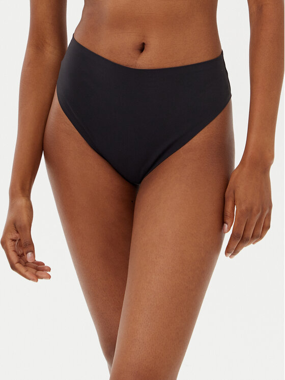 Hunkemöller Hunkemöller Kalhotky string Smooth 206773 Černá