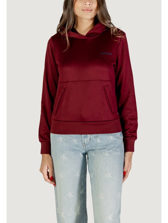 Calvin Klein Calvin Klein Felpa LS HGH SHN FRNCH TRR Bordeaux Casual Fit