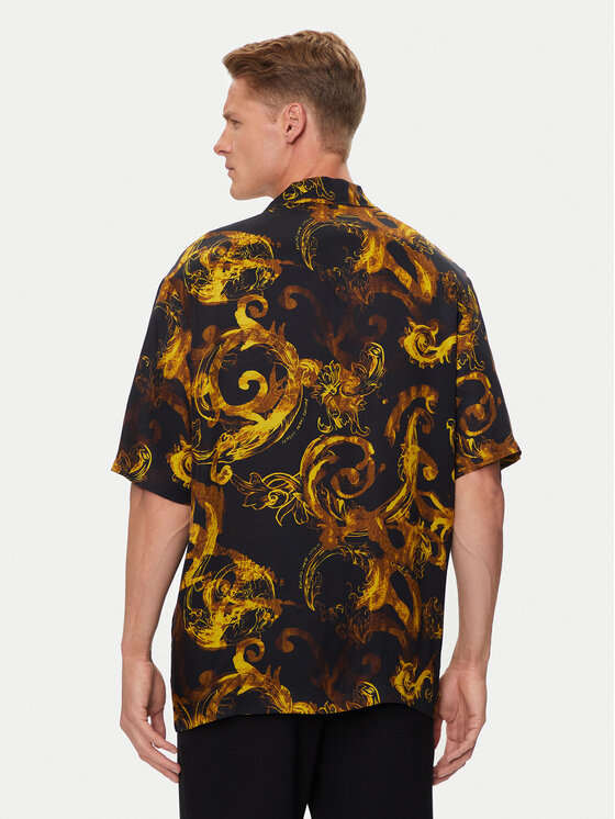 Versace Jeans Couture Versace Jeans Couture Πουκάμισο 76GAL2B0 Μαύρο Regular Fit