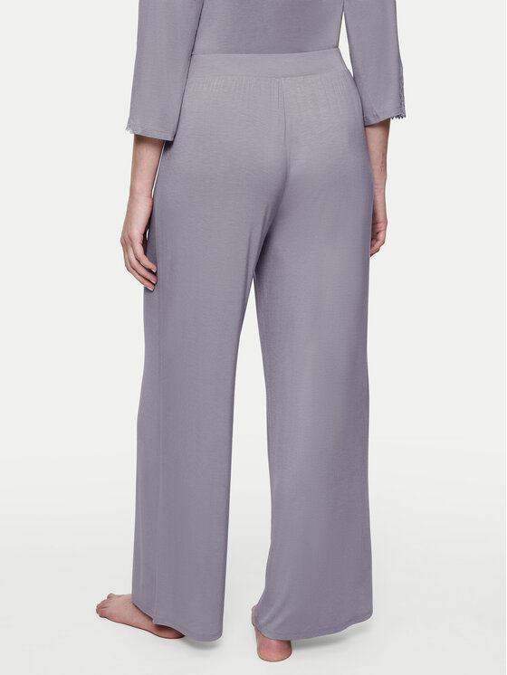 Triumph Triumph Pižamos kelnės Aura Spotlight 10221403 Pilka Relaxed Fit