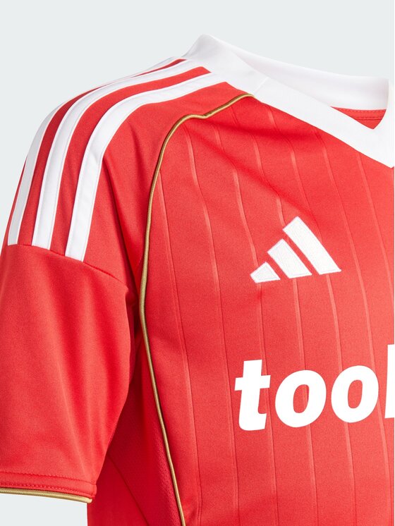 adidas adidas Koszulka techniczna 1. FC Nürnberg 25/26 Third Jersey Czerwony Loose Fit