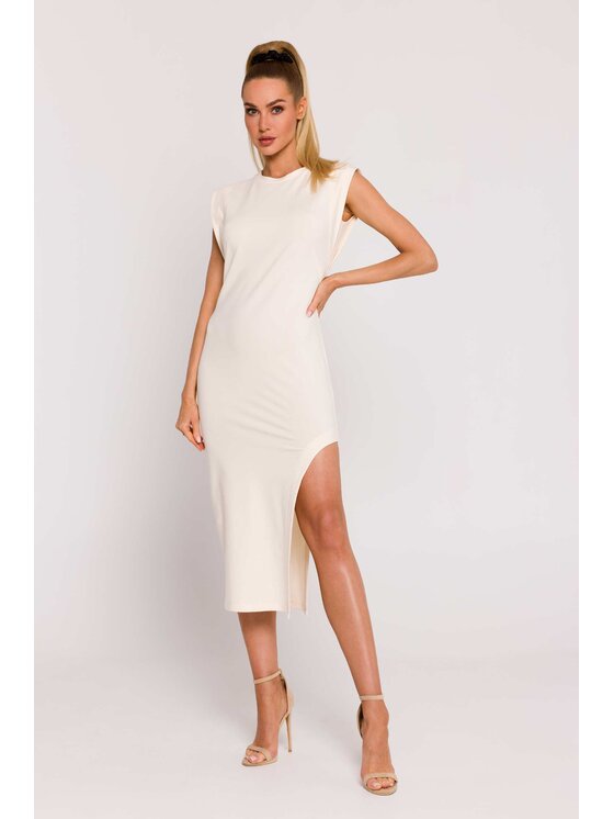 Made of Emotion Made of Emotion Abito da sera M787 Écru Generous Fit