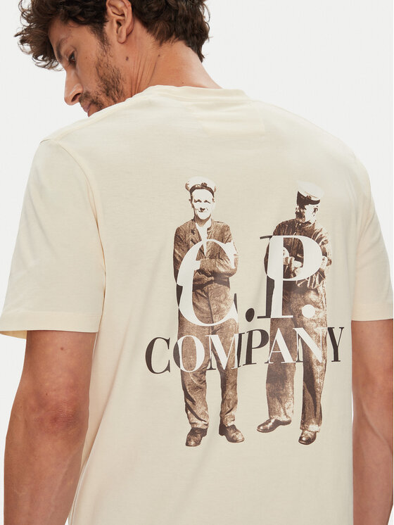 C.P. Company C.P. Company T-krekls 19CMTS106A006586W Zaļš Regular Fit