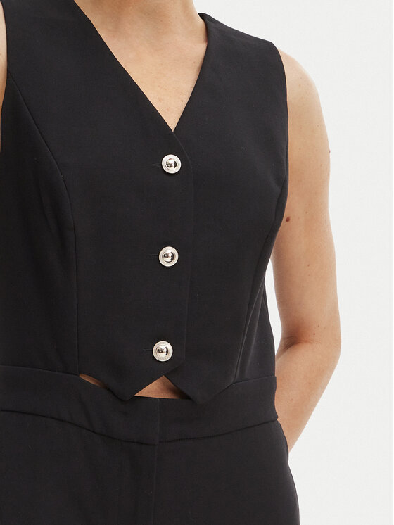 Morgan Morgan Jumpsuit 252-PAMELI Schwarz Regular Fit