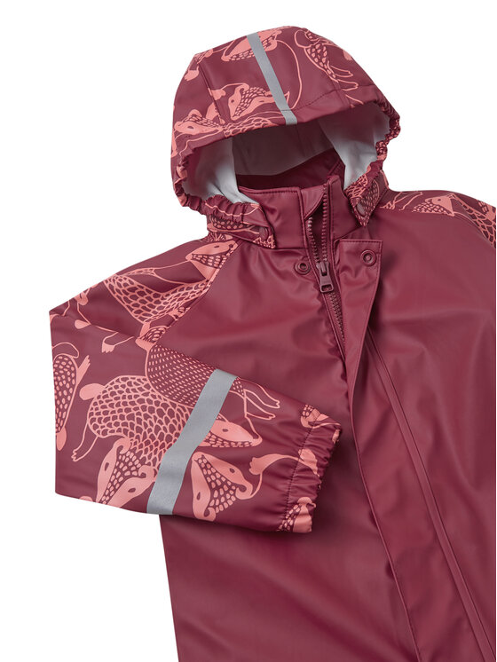 Reima Reima Kombinezon zimowy Roiske 5100022A Czerwony Regular Fit