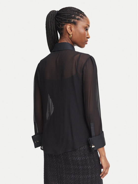 Elisabetta Franchi Elisabetta Franchi Πουκάμισο CA-210-67E2 Μαύρο Regular Fit