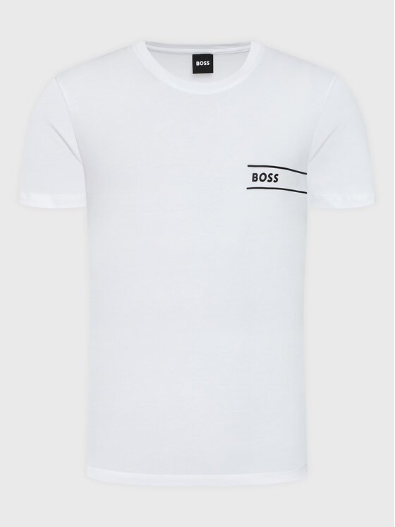 Boss Boss T-Shirt 50479074 Biały Regular Fit