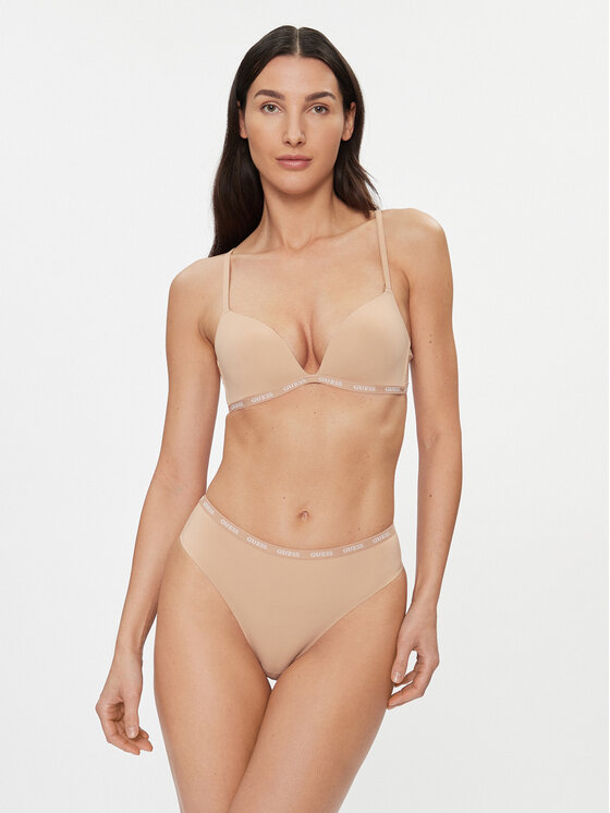 Guess Guess Braziliškos kelnaitės O3YE01 KBS50 Smėlio