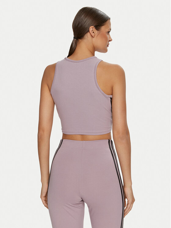 adidas adidas Top Future Icons 3-Stripes IS3636 Violett Slim Fit
